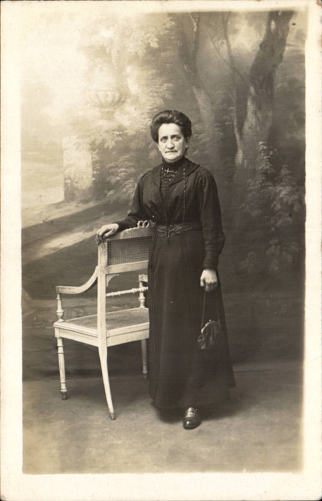 CARTE PHOTO Femme