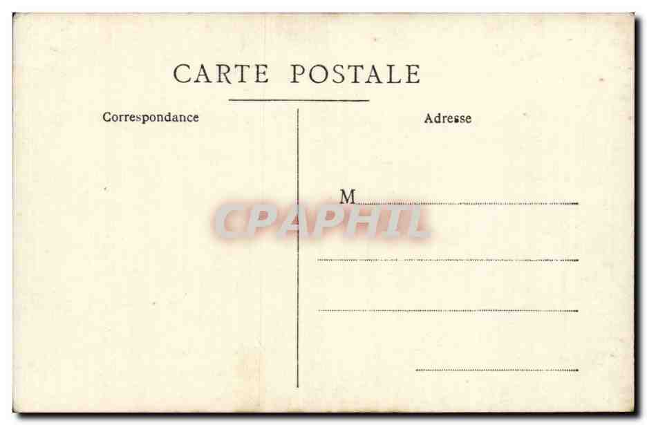 CARTE PHOTO Femme — Rückseite