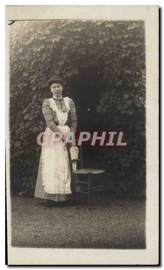 CARTE PHOTO Femme