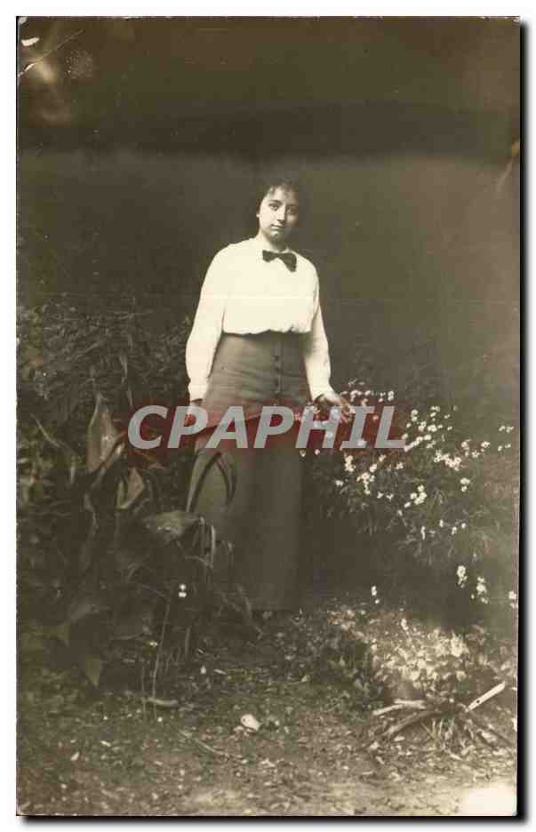 CARTE PHOTO Femme