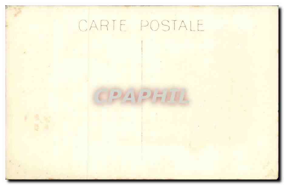 CARTE PHOTO Femme — Rückseite