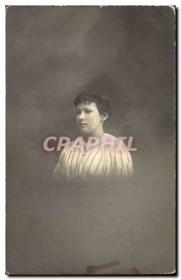 CARTE PHOTO Femme