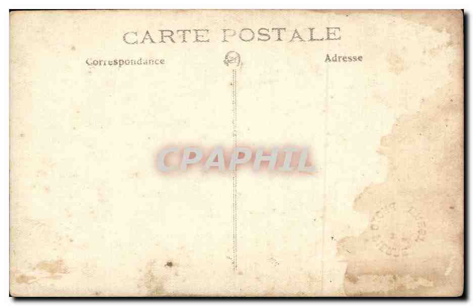 CARTE PHOTO Femme — Rückseite