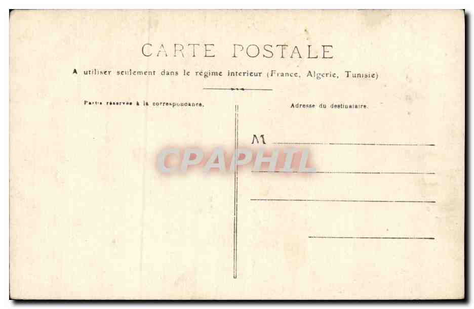 CARTE PHOTO Femme — Rückseite