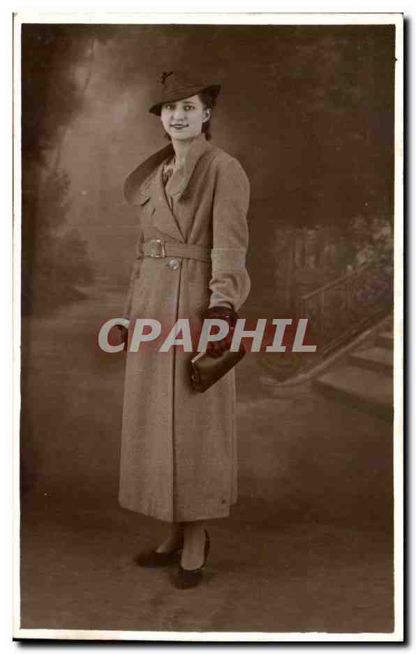 CARTE PHOTO Femme