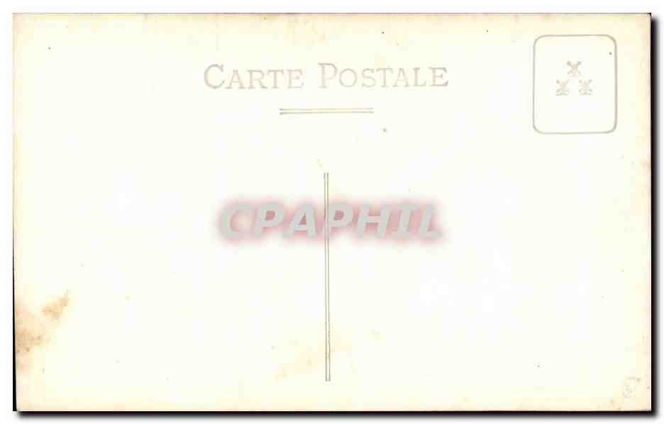 CARTE PHOTO Femme — Rückseite