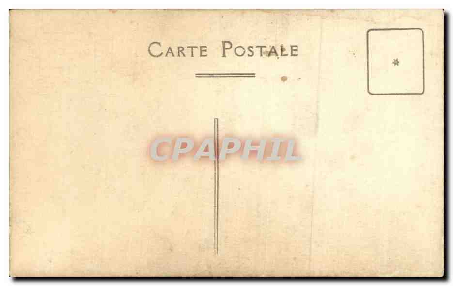 CARTE PHOTO Femme — Rückseite