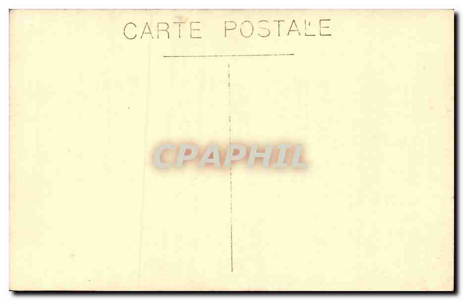 CARTE PHOTO Femme  — Rückseite