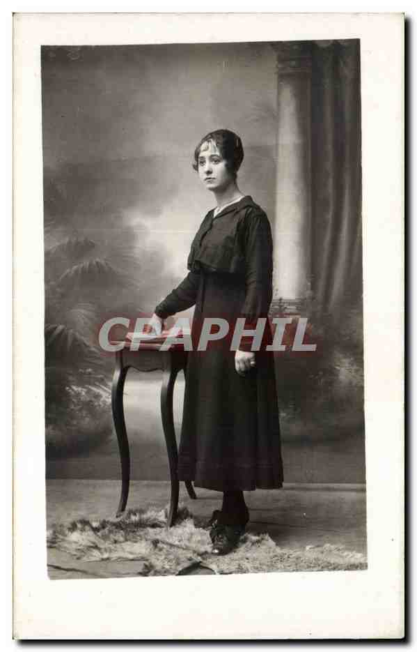 CARTE PHOTO Femme 