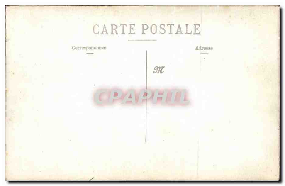 CARTE PHOTO Femme  — Back