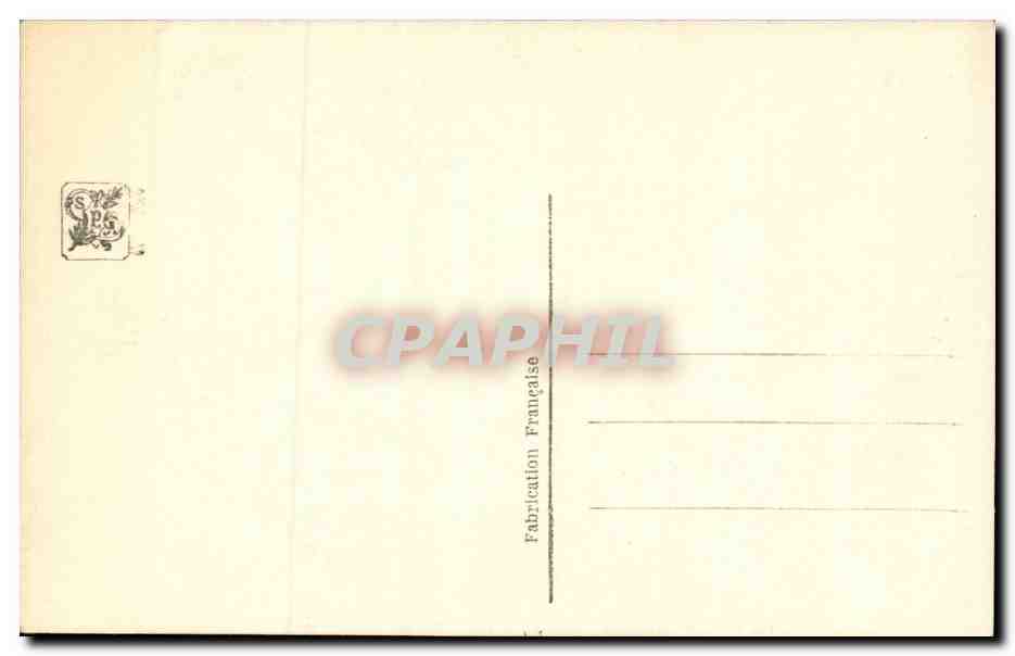 CPA Fantaisie Salon de Paris Bourgonier La paix  — Verso