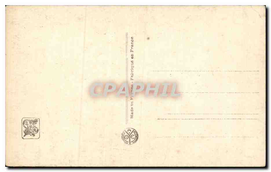 CPA Fantaisie Salon de Paris Eschbach Le moulin Picot — Verso