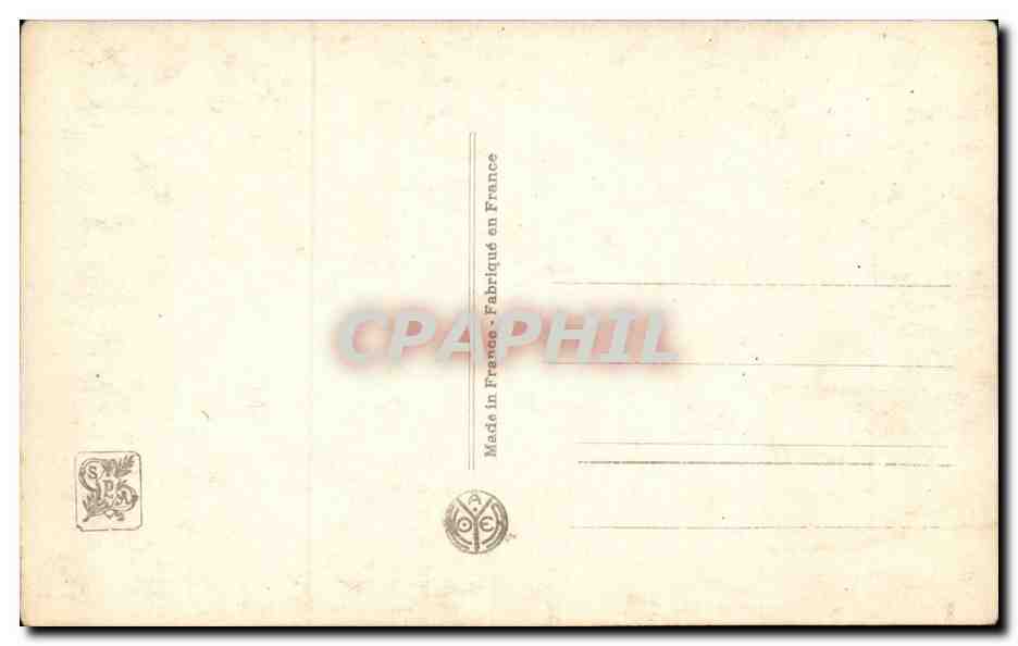 CPA Fantaisie Salons de Paris Eschbach Vieille ferme Neige  — Verso