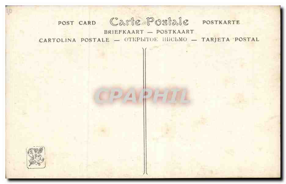 CPA Fantaisie Salon 1911 Lucien Jonas Les vieilles fees — Rückseite