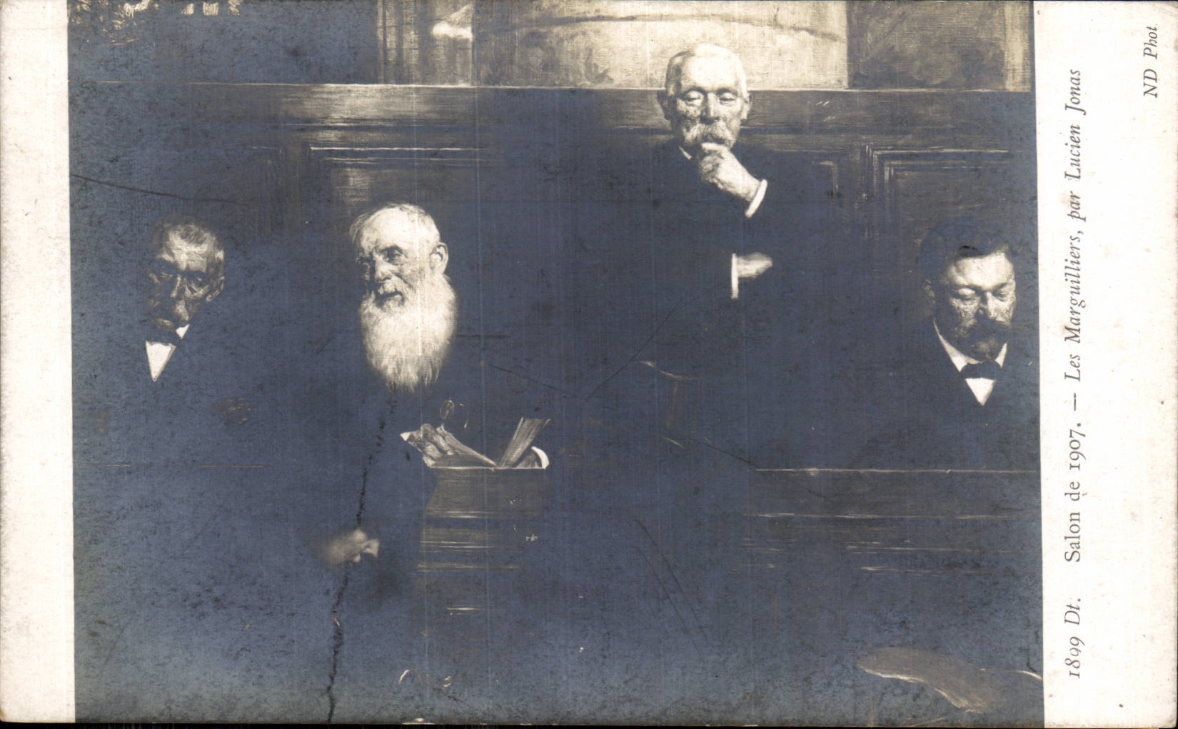 CPA Fantaisie Salon 1907 Les Marguilliers Lucien Jonas 