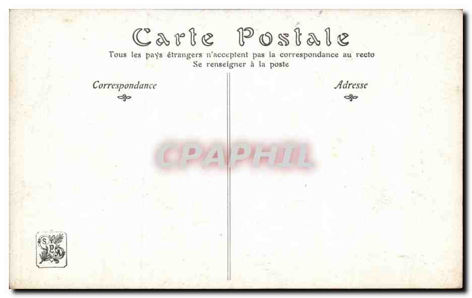 CPA Fantaisie Salon 1907 Les Marguilliers Lucien Jonas  — Verso