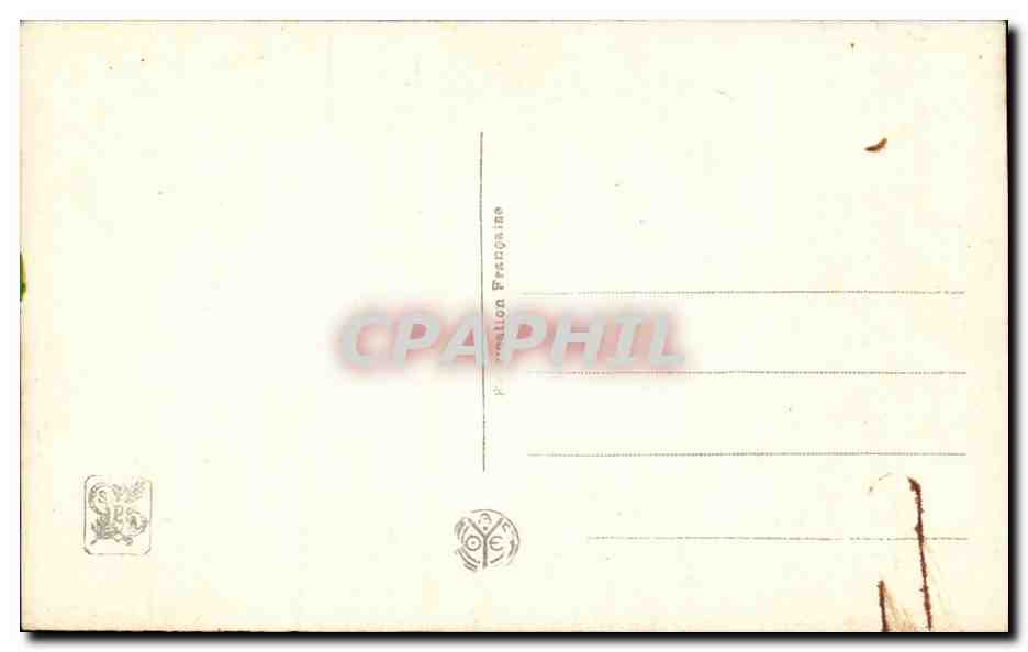 CPA Fantaisie Salon de Paris Abel Boye Juillet — Verso