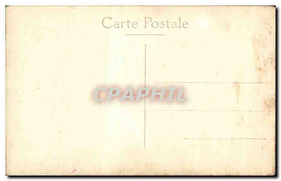 CARTE PHOTO Femme en maillot de bain Le Treport — Rückseite