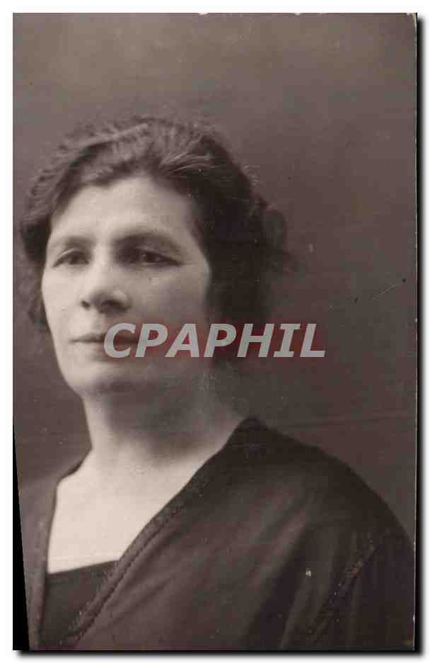 CARTE PHOTO Femme