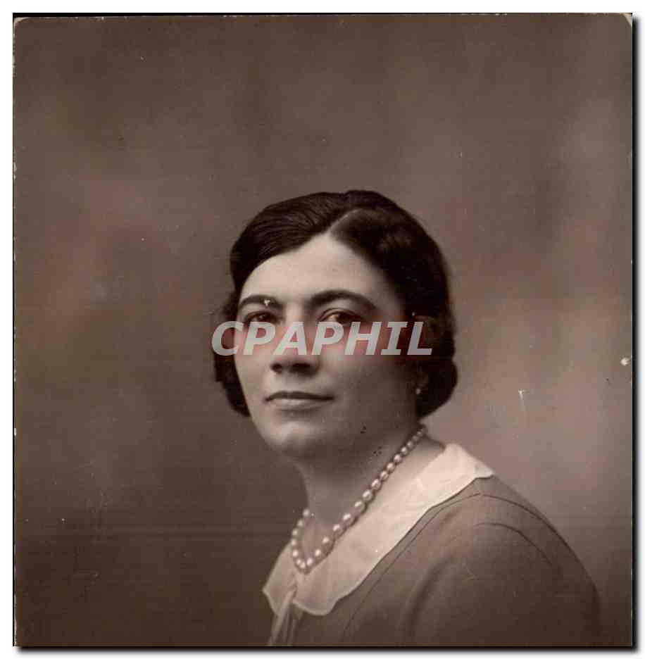 CARTE PHOTO Femme