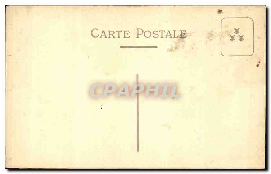 CARTE PHOTO Femme — Verso