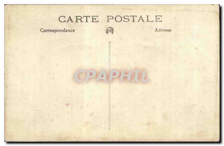 CARTE PHOTO Femme — Rückseite