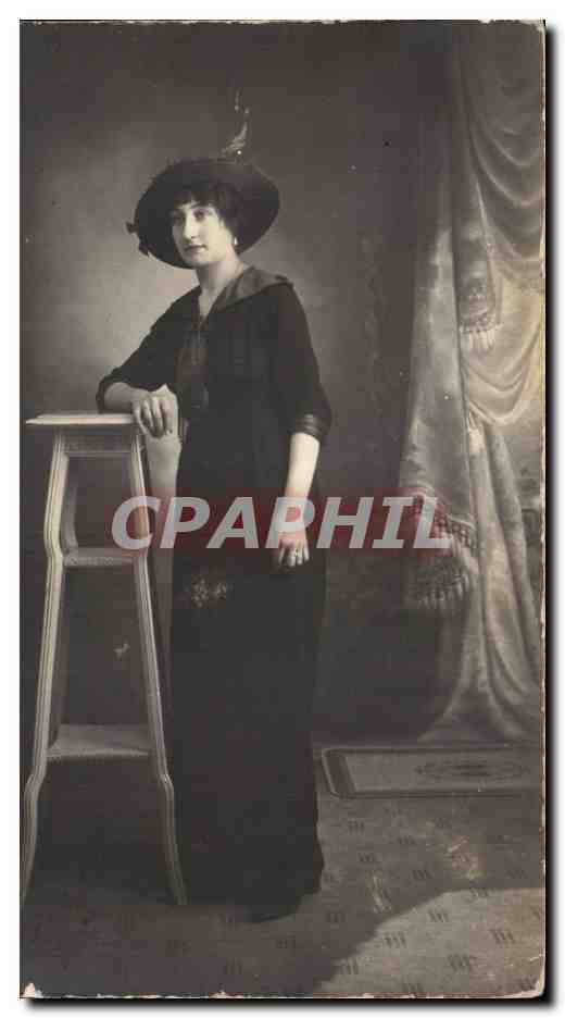 CARTE PHOTO Femme