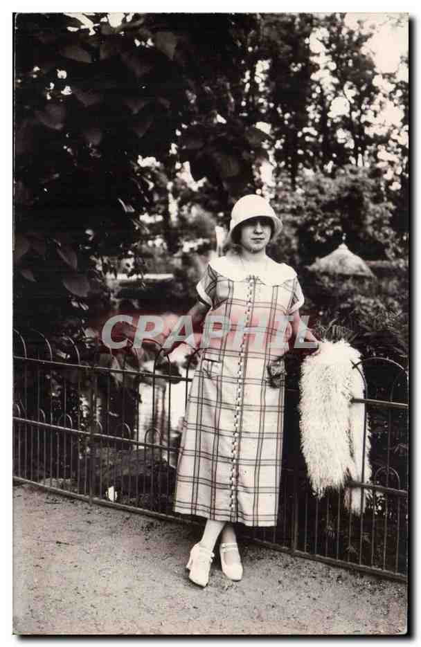 CARTE PHOTO Femme
