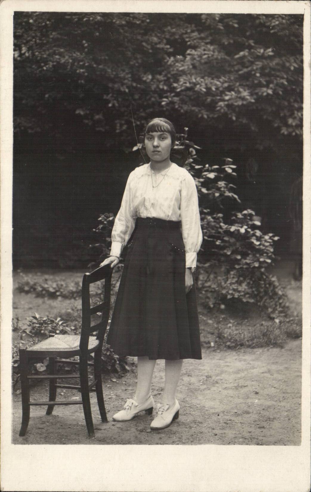 CARTE PHOTO Femme