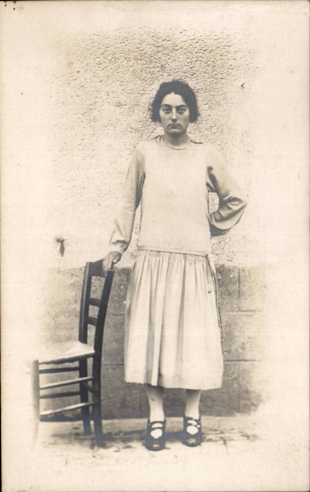 CARTE PHOTO Femme