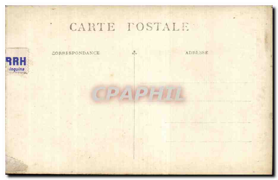 CARTE PHOTO Femme — Rückseite