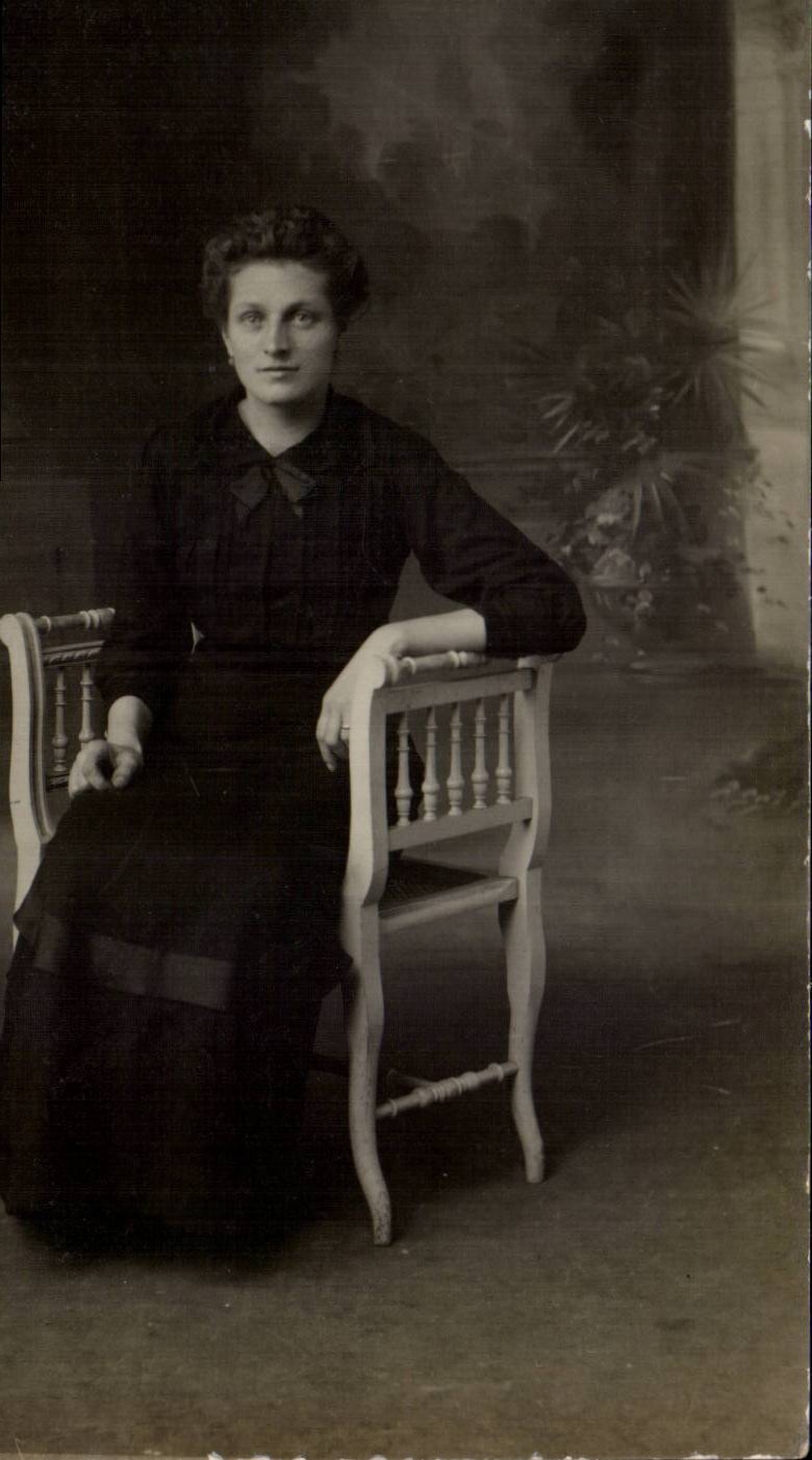 CARTE PHOTO Femme