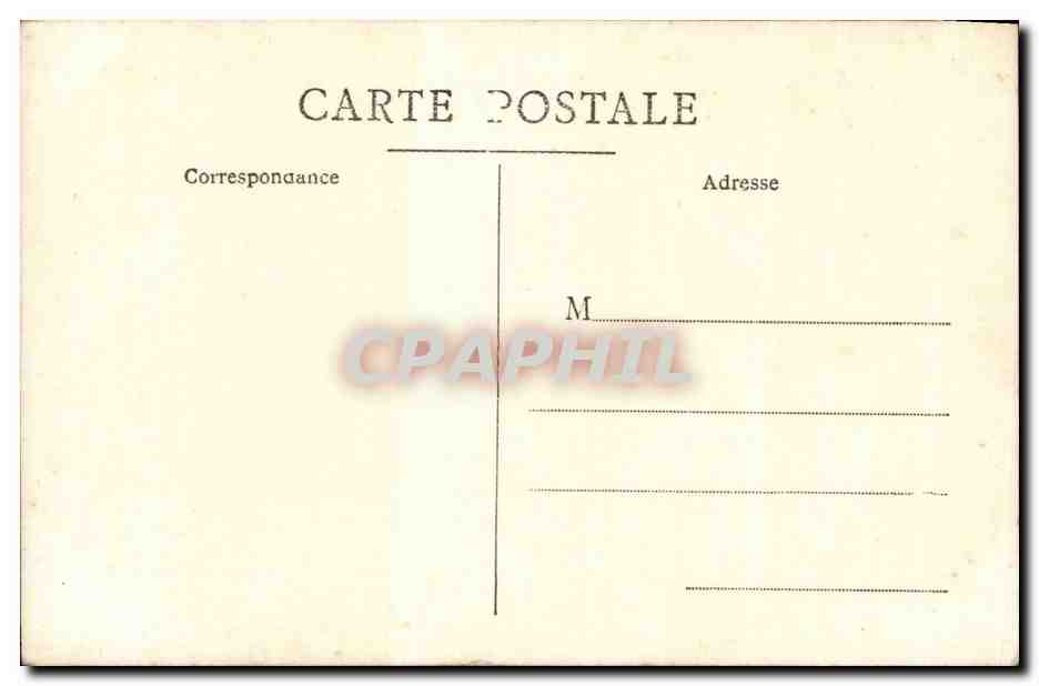CARTE PHOTO Femme — Rückseite