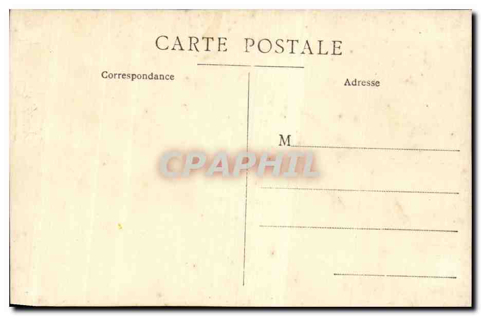 CARTE PHOTO Femme — Rückseite