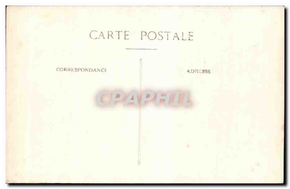 CARTE PHOTO Femme — Rückseite