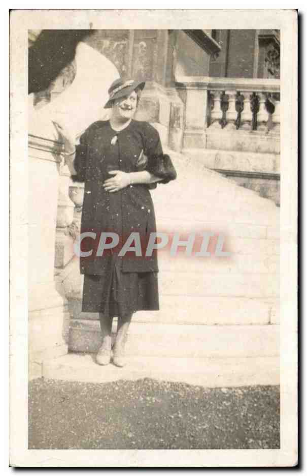 CARTE PHOTO Femme
