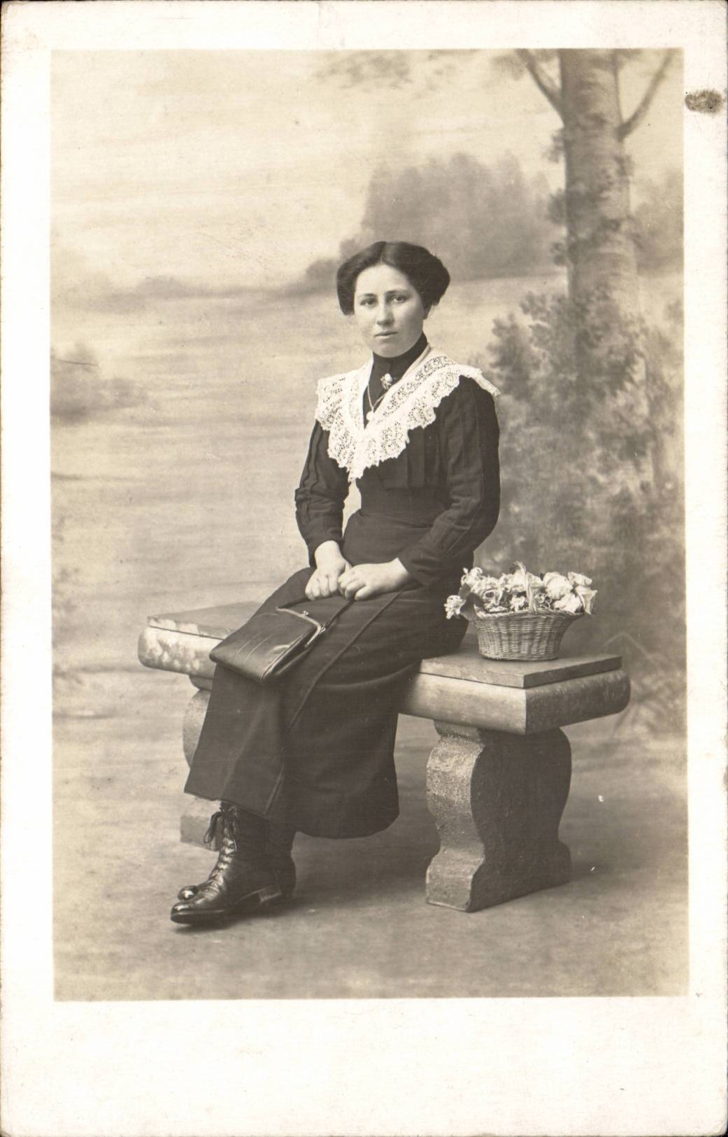 CARTE PHOTO Femme