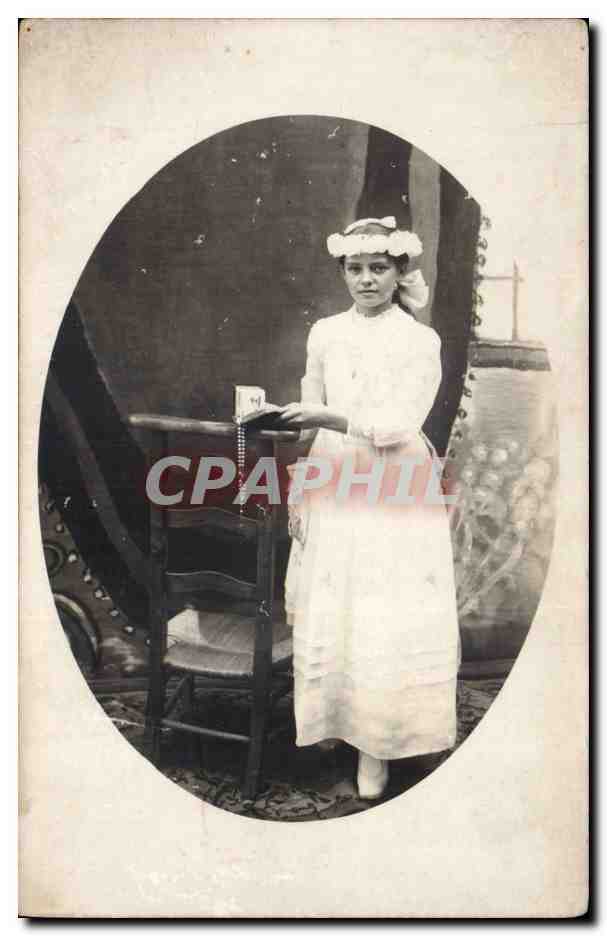 CARTE PHOTO Femme