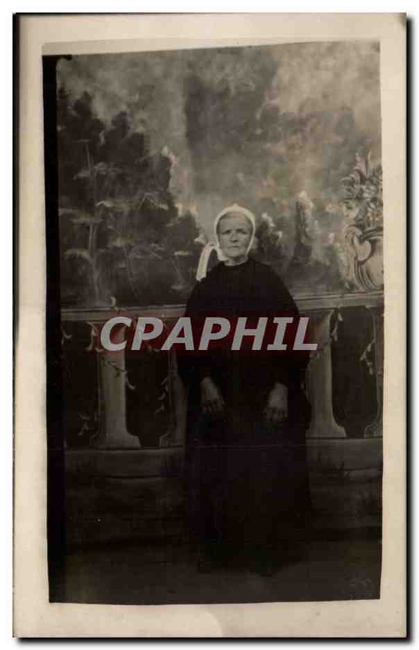 CARTE PHOTO Femme