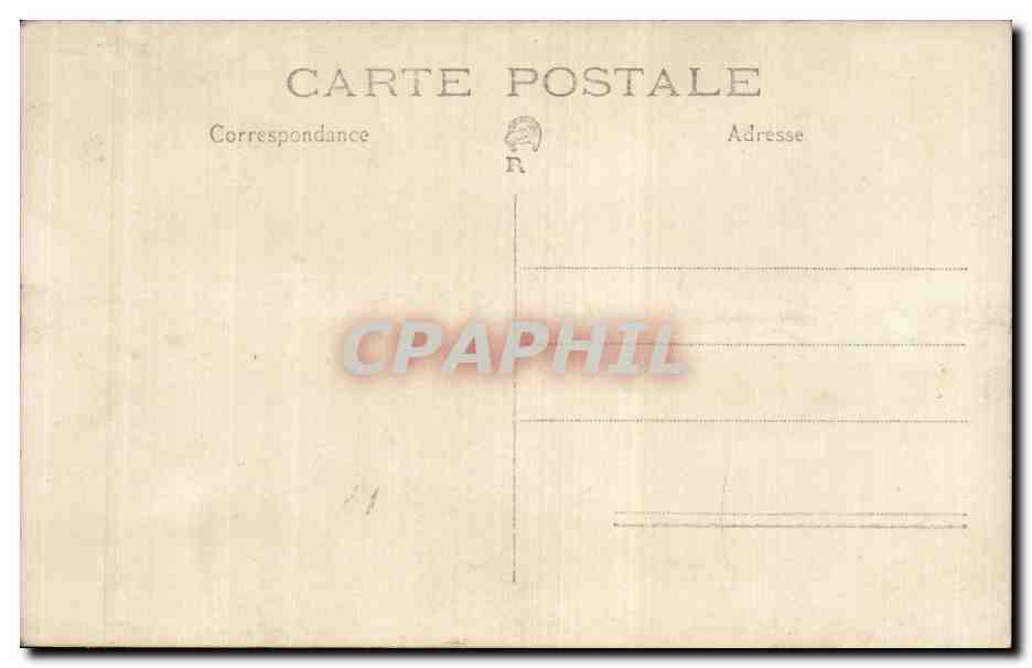 CARTE PHOTO Femme — Rückseite