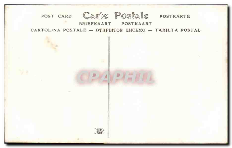CPA Fantaisie Salon de 1910 Souvenir Chantron  — Rückseite
