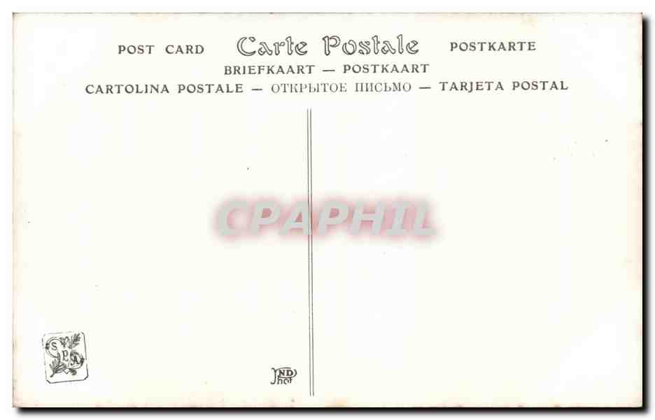 CPA Fantaisie Salon de 1910 L'heure heureuse Alberto pinto — Verso