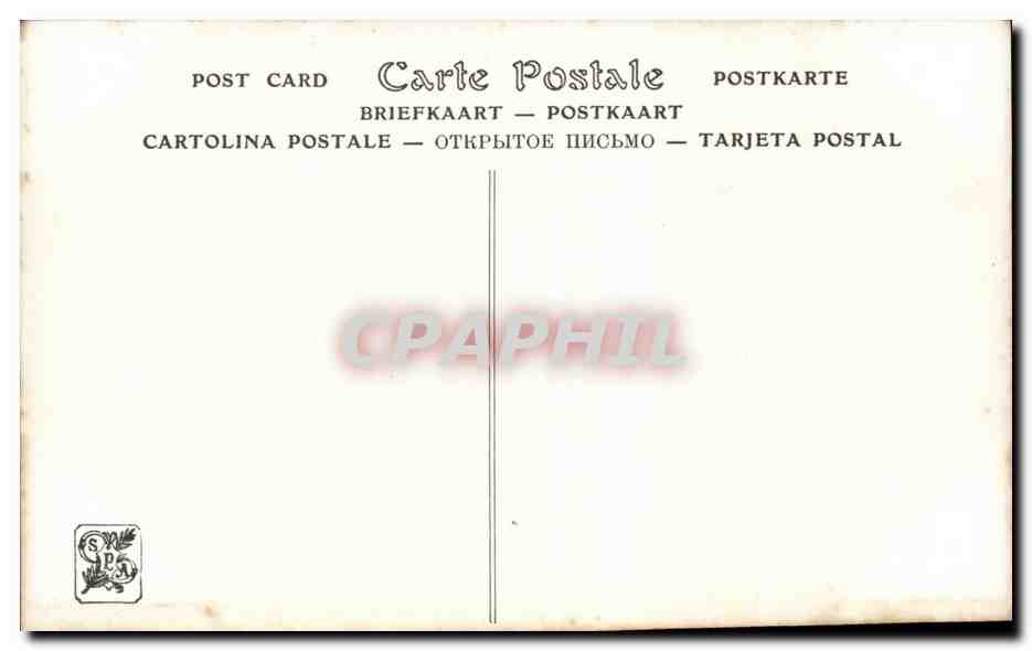 CPA Fantaisie Salon de 1910 Vers l'amour Carrier Belleuse Femmes — Verso