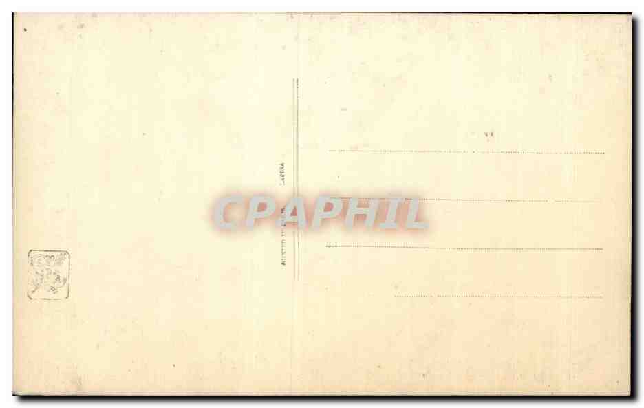 CPA Fantaisie Salon de Paris Friant La lionne Lion  — Verso