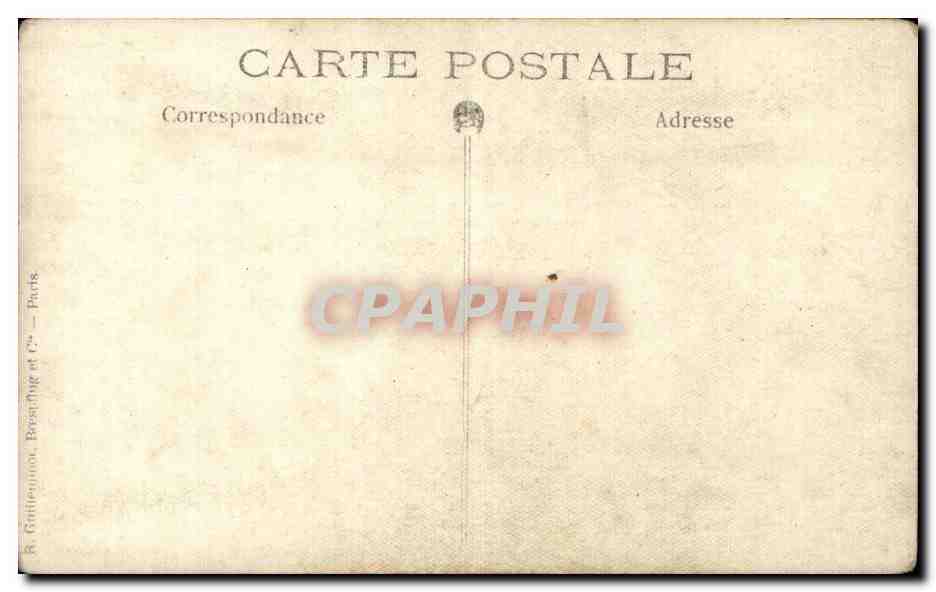 CARTE PHOTO Folklore Femmes — Rückseite