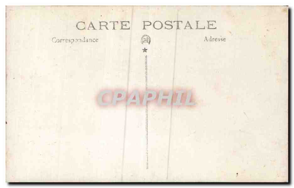 CARTE PHOTO Folklore Jeune femme — Rückseite