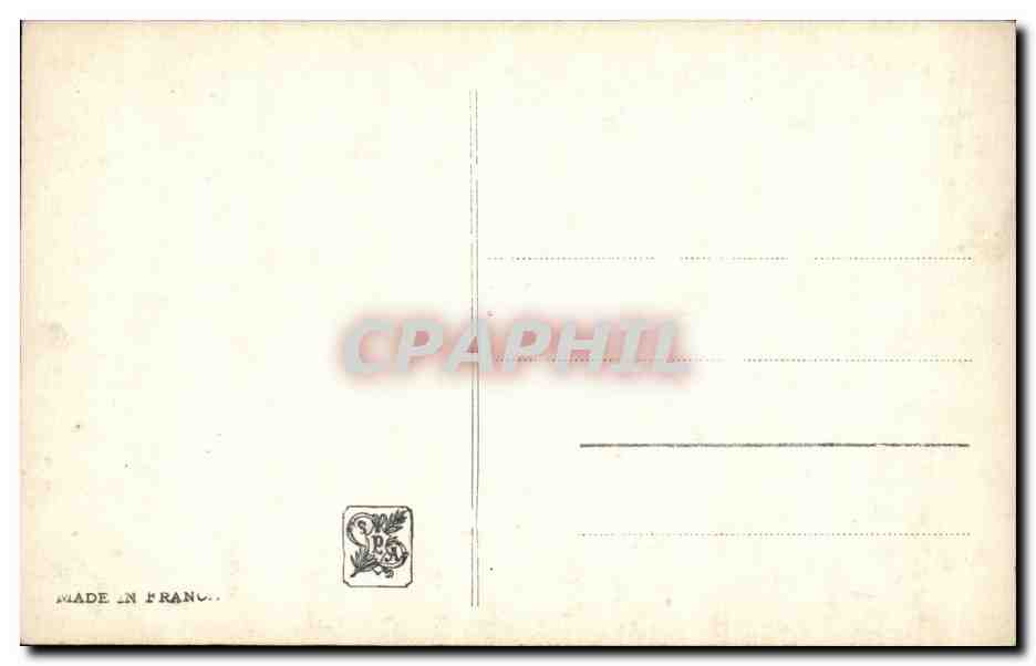 CPA Fantaisie Salons de Paris Lapierre Renouard Les deux declins  — Verso