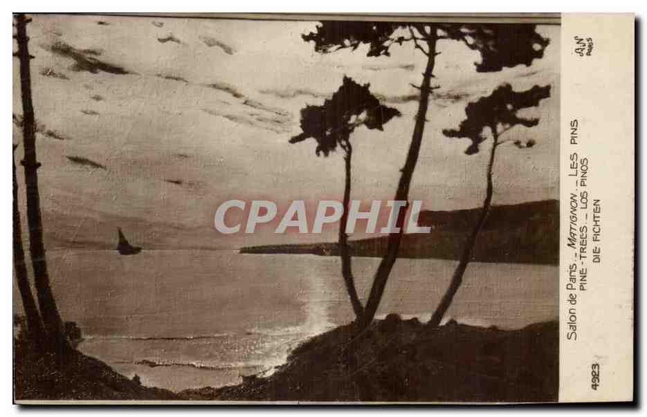 CPA Fantaisie Salon de Paris Matignon Les pins 