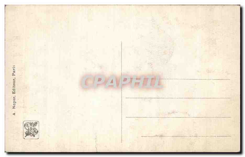 CPA Fantaisie Salon Everart Jeune mere  — Verso