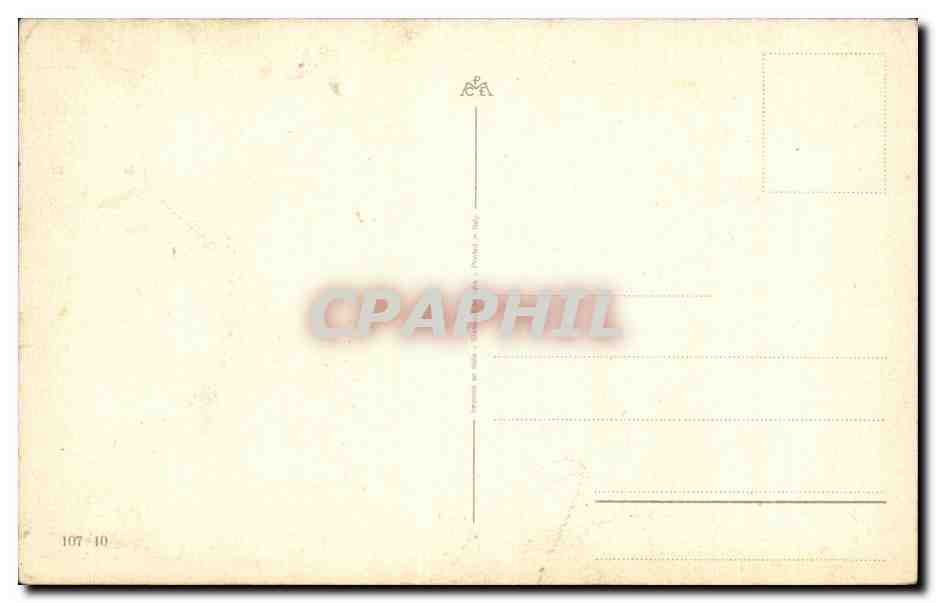 CPA Fantaisie Paysage — Verso